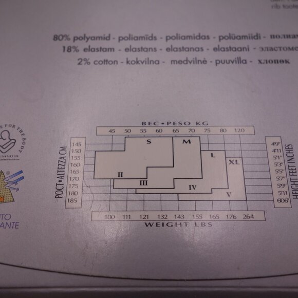 Pierre Cardin Paris City Line Reims 40 Den bas et collant Panty Hose Tights - Picture 7 of 13